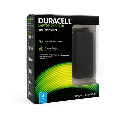 Duracell 90W Universal Φορτιστής Laptop