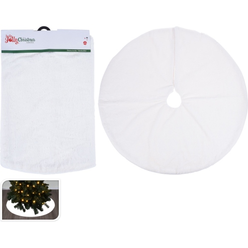 ARTELIBRE Ποδιά Δέντρου Λευκό Polyester Φ90cm