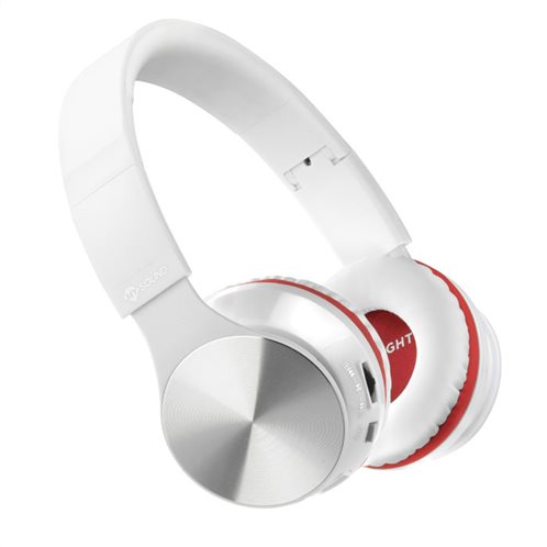 MELICONI Στερεοφωνικά Bluetooth ακουστικά, με μικρόφωνο, MYSOUND SPEAK AIR WHITE/RED