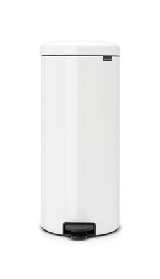 BRABANTIA Δοχείο Απορριμμάτων Λευκό με Πεντάλ New Icon 30lt - 080.1117/85