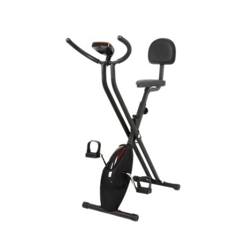 Clever Σπαστό Ποδήλατο Γυμναστικής με Κάθισμα και Στήριγμα Πλάτης Fit Bike 090018 Μαύρο