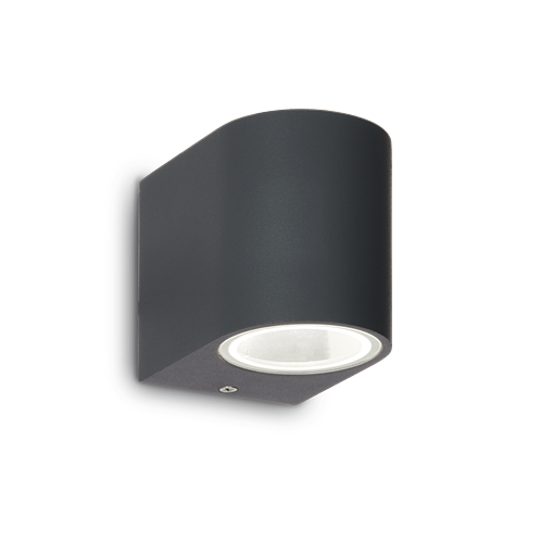 Ideal Lux Φωτιστικό Τοίχου - Απλίκα Μονόφωτο ASTRO AP1 ANTRACITE 092157