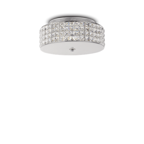 Ideal Lux Φωτιστικό οροφής - Πλαφονιέρα - Σποτ Πολύφωτο ROMA PL4 093093