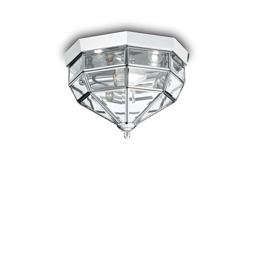 Ideal Lux Φωτιστικό οροφής - Πλαφονιέρα - Σποτ Πολύφωτο NORMA PL3 CROMO 094793