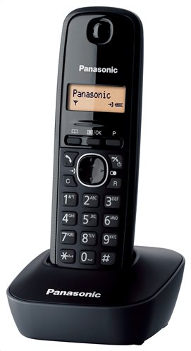 Panasonic Ασύρματο Τηλέφωνο KX-TG1611 Μαύρο