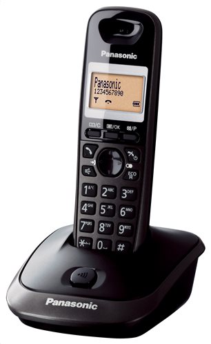Panasonic Ασύρματο Τηλέφωνο KX-TG2511 Μαύρο