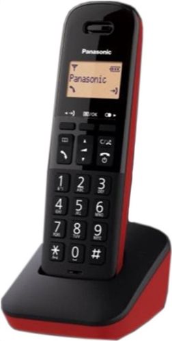 Panasonic Ασύρματο τηλέφωνο KX-TGB610GRR Μαύρο Κόκκινο