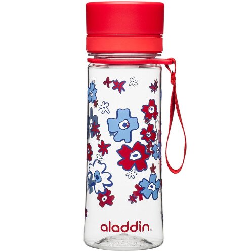 Aladdin Πλαστικό Παγούρι Graphics Aveo Κόκκινο 0.35lt BPA Free