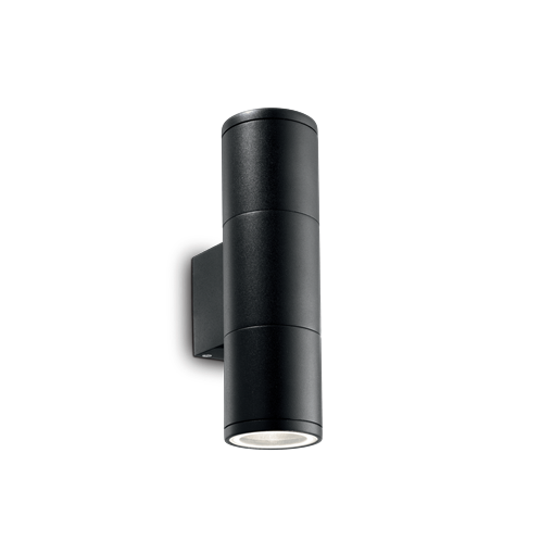 Ideal Lux Φωτιστικό Τοίχου - Απλίκα Πολύφωτο GUN AP2 SMALL NERO 100395