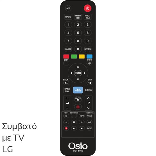 Osio OST-5002-LG Τηλεχειριστήριο για τηλεοράσεις LG