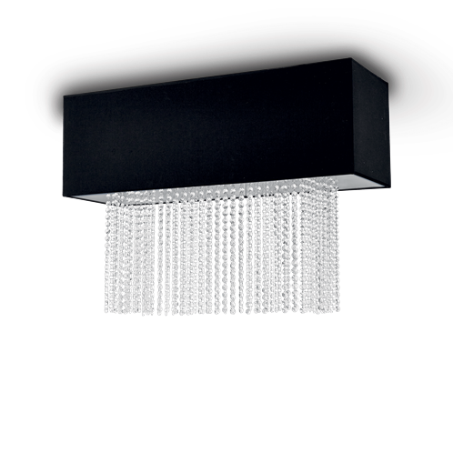 Ideal Lux Φωτιστικό οροφής - Πλαφονιέρα - Σποτ Πολύφωτο PHOENIX PL5 NERO 101156