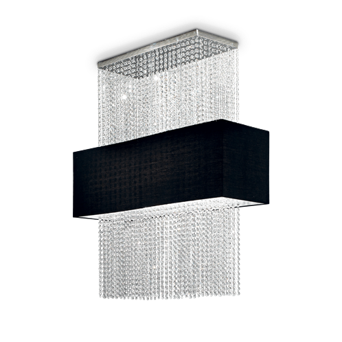 Ideal Lux Κρεμαστό Φωτιστικό Οροφής Πολύφωτο PHOENIX SP5 NERO 101163