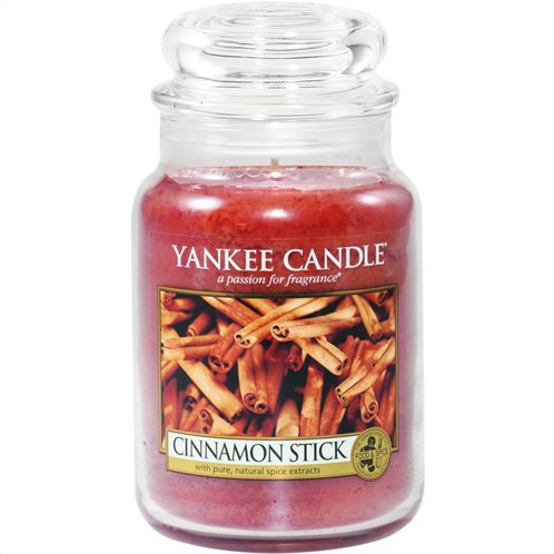Yankee Candle Αρωματικό Κερί σε Γυάλινο Δοχείο Large σειρά Cinnamon Stick
