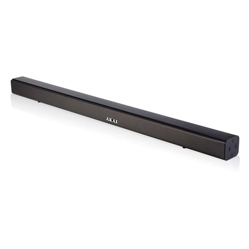 Akai Soundbar 40W 2.0 με Τηλεχειριστήριο RMS ASB-5L Με Bluetooth USB Aux-In Οπτική Ινα HDMI Και Ραδιόφωνο Μαύρο