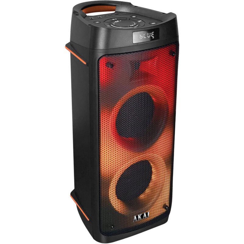 Akai Party Box 810 Φορητό BT party speaker με LED, TWS και σύνδεση μικ. και όργ. – 50W RMS