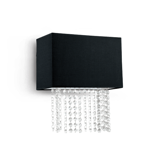 Ideal Lux Φωτιστικό Τοίχου - Απλίκα Πολύφωτο PHOENIX AP2 NERO 113715