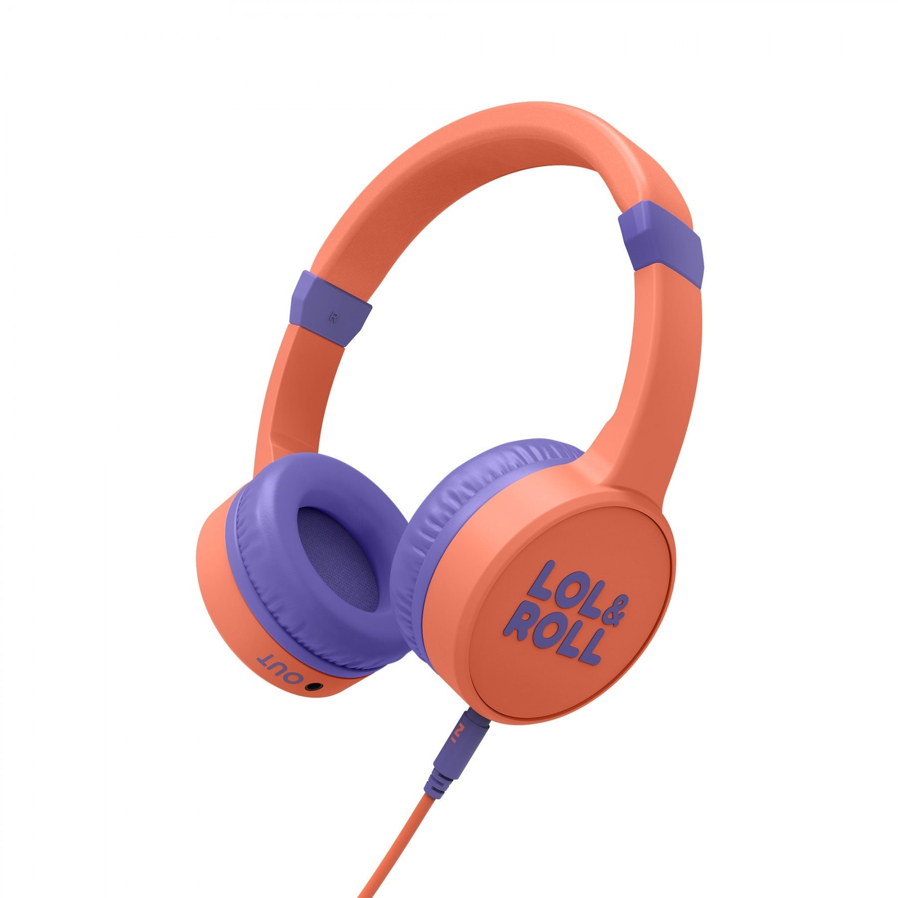 Energy Sistem Lol&Roll Παιδικά ακουστικά Κεφαλής Pop Kids Headphones Πορτοκαλί 8432426451869
