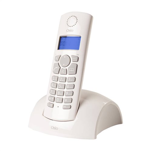 OSIO OSD-8610GW ΛΕΥΚΟ (ΕΛΛΗΝΙΚΟ ΜΕΝΟΥ) Ασύρματο τηλέφωνο με ανοιχτή ακρόαση