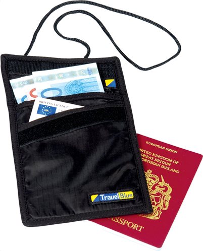 Travel Blue Πορτοφόλι ασφαλείας κρεμαστό