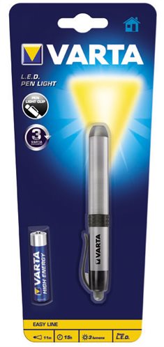 Varta Φακός LED Στυλό Mini Pen Light (Περιλαμβάνει 1 μπαταρία AAA) 123439
