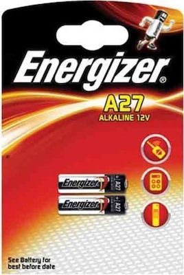 Energizer Αλκαλικές Μπαταρίες A27 12V 2τμχ