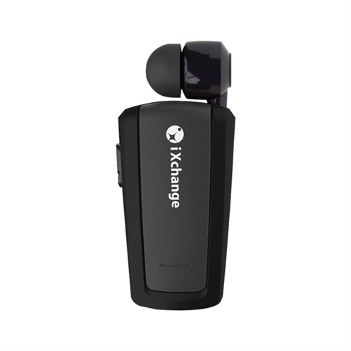 iXchange Bluetooth Ακουστικά Mini Retractable Μαύρα