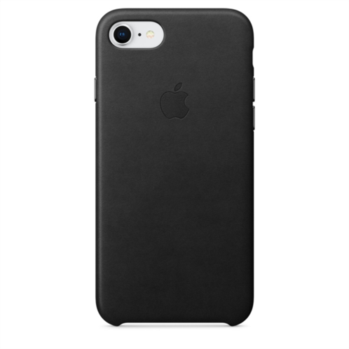 Apple Leather Case iPhone 8-7 Black