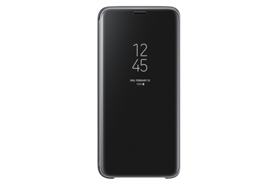 Samsung Clear View Standing Cover S9 Black