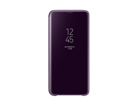 Samsung Clear View Standing Cover S9 Purple