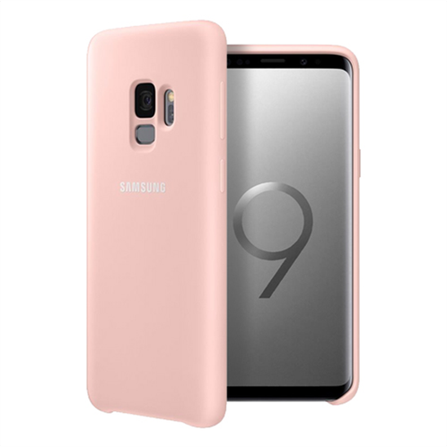 Samsung Silicone Cover S9 Plus Pink