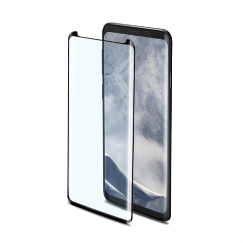 Celly Tempered Glass Samsung Galaxy S9 Black