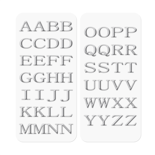 Celly Sticker Letter Silver