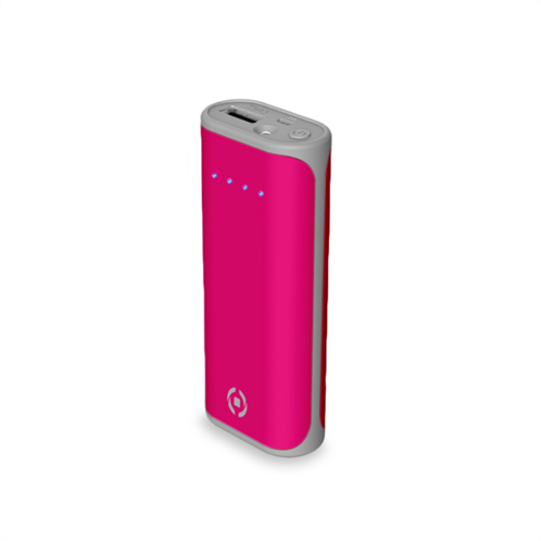 Celly Power Bank Daily 5000mAh Pink