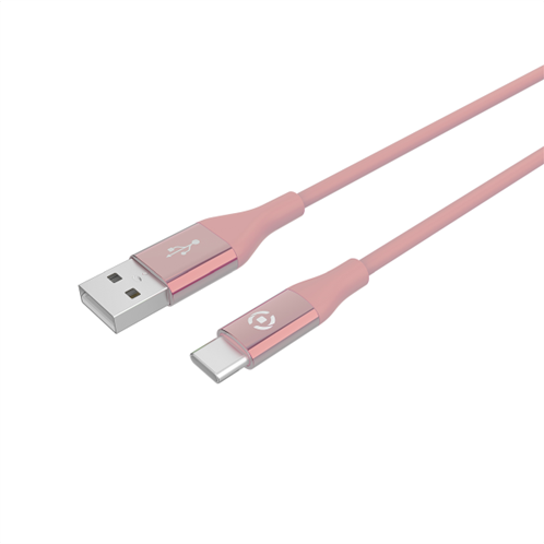 Celly Color Data Cable Extra Strong Usb Type-C 1.5m Pink