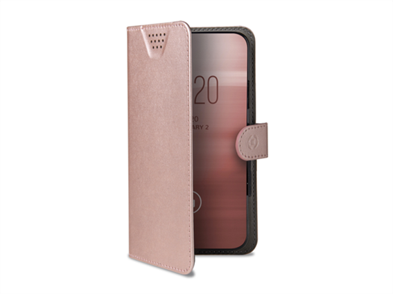 Celly Case Wally Unica Grip Univ Book Pink XXL
