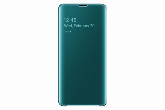 Samsung Θήκη Clear View Cover S10 Green