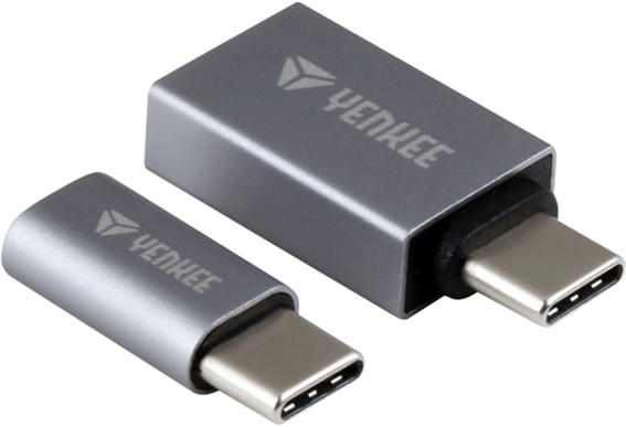 Yenkee Type C adapter USB to Micro USB and USB C to USB YTC 021