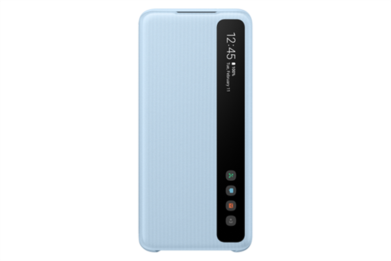 Samsung Clear View Cover S20 Sky Blue