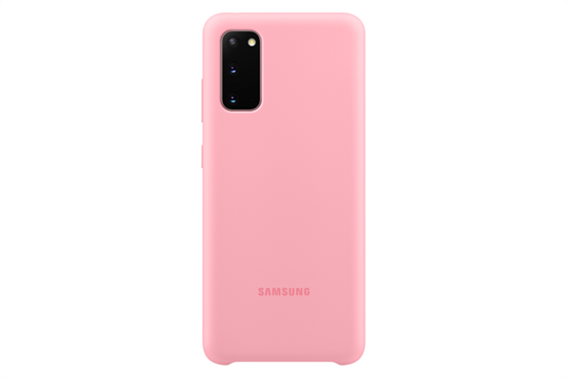 Samsung Silicone Cover S20 Pink