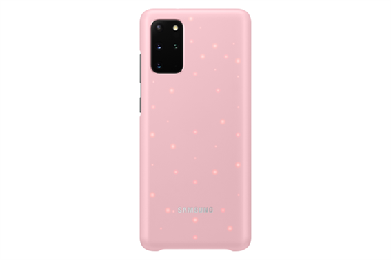 Samsung Led Cover S20+ Ρόζ