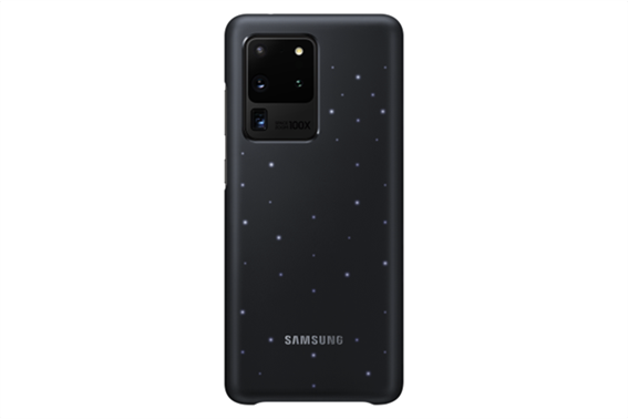 Samsung Led Cover S20 Ultra Μαύρο