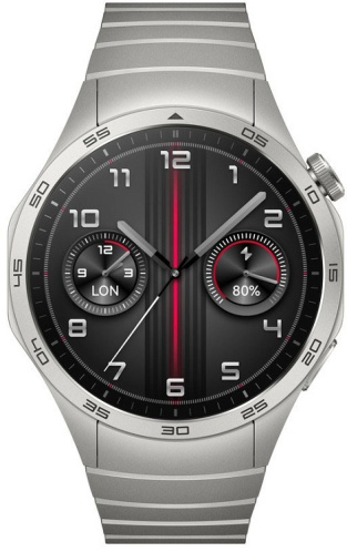 Huawei Watch GT 4 46mm (Grey Stainless Steel Strap)