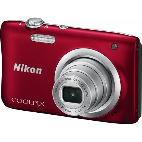 Nikon Φωτογραφική Μηχανή Compact Coolpix A100 Red