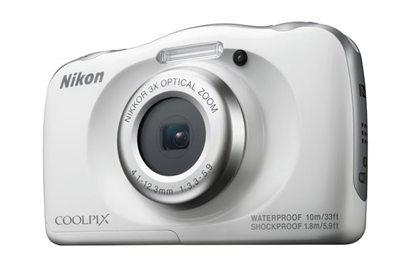 Nikon Φωτογραφική Μηχανή Compact Αδιάβροχη W100 White Backpack kit & Τσάντα