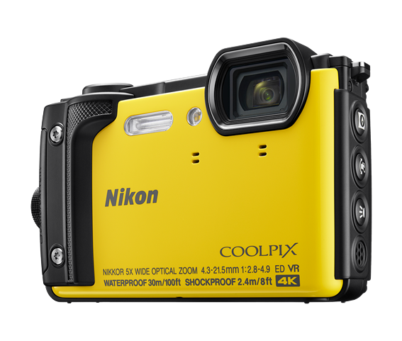 Nikon Coolpix W300 Compact Αδιάβροχη Waterproof Κίτρινο