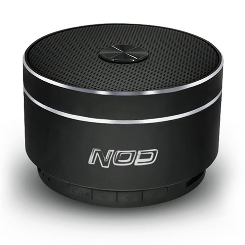 NOD Φορητό Bluetooth Ηχείο Αλουμινίου 5W Με Λειτουργία Ραδιοφώνου Round-Sound