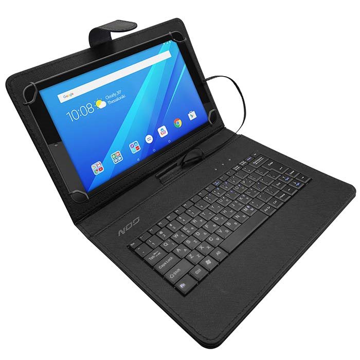 NOD Universal θήκη προστασίας για tablet, με ενσωματωμένο πληκτρολόγιο, NOD Type & Protect 10.1"