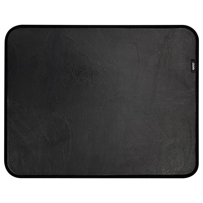 NOD Δερμάτινο mousepad σε μαύρο χρώμα, 350x270x3mm. NOD FRESH BLACK