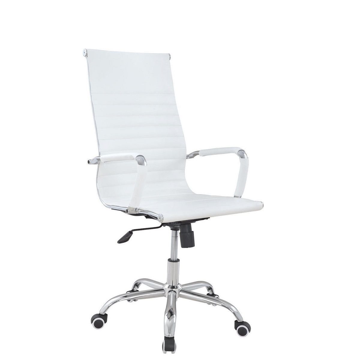 ArteLibre Καρέκλα Γραφείου Διώνη PU 55x60x104-111cm Λευκό