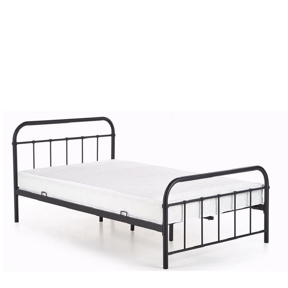 ARTELIBRE Κρεβάτι LIBERTY Μεταλλικό Sandy Black 209x124x93cm (200x120cm)